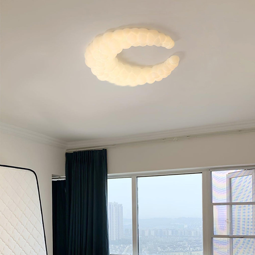 Asterenna Polyethylene Ceiling Light-Moonnatur