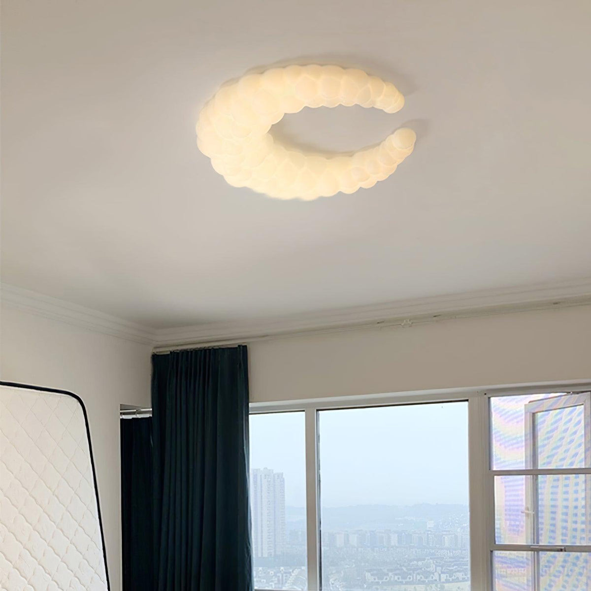 Asterenna Polyethylene Ceiling Light-Moonnatur