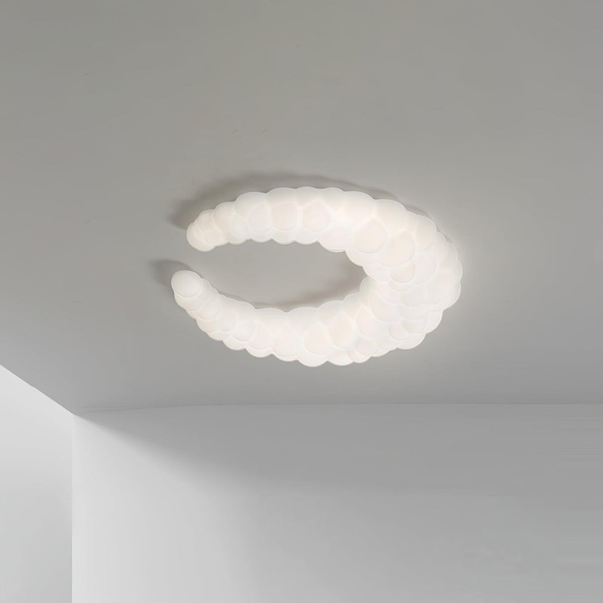Asterenna Polyethylene Ceiling Light-Moonnatur