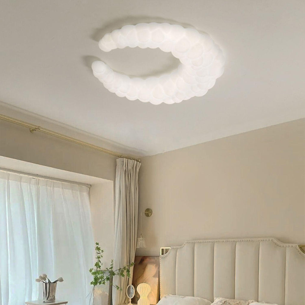 Asterenna Polyethylene Ceiling Light-Moonnatur