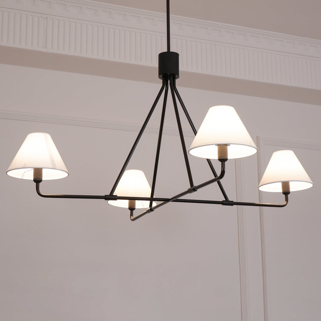 Nardenaria Fabric Chandelier-Moonnatur