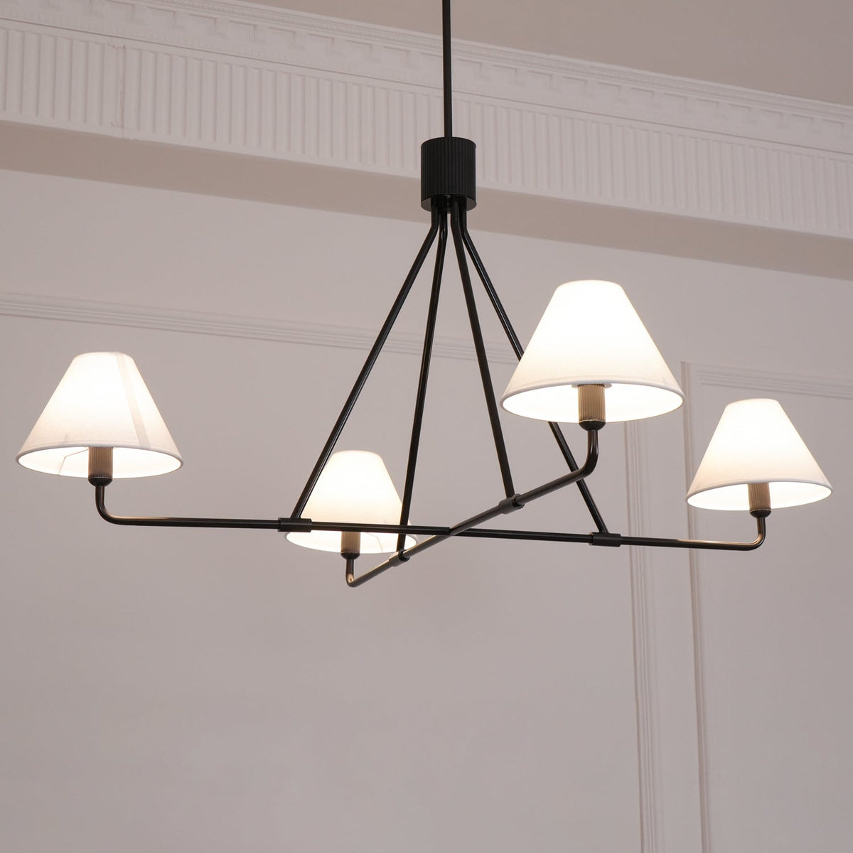 Nardenaria Fabric Chandelier-Moonnatur