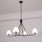 Idenune Fabric Chandelier-Moonnatur