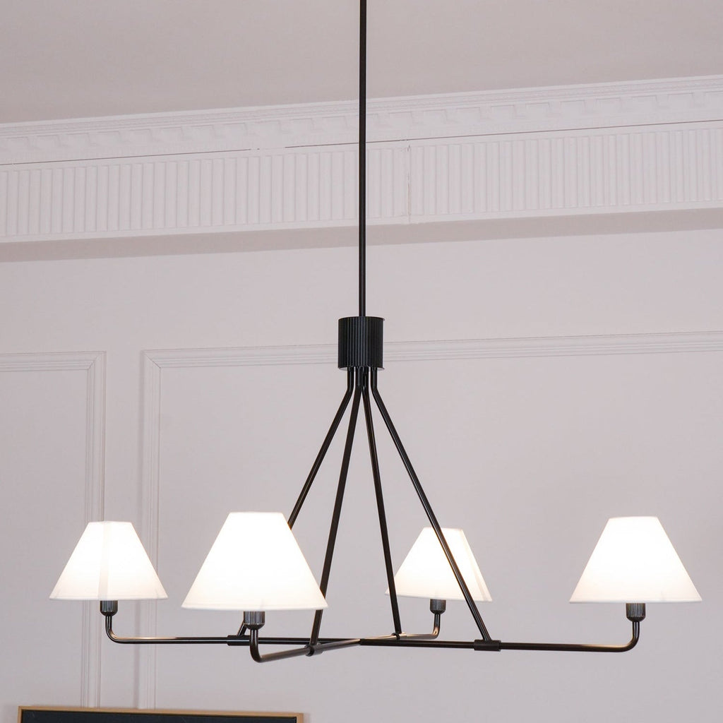 Nardenaria Fabric Chandelier-Moonnatur