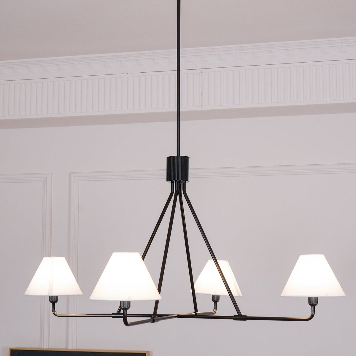 Nardenaria Fabric Chandelier-Moonnatur