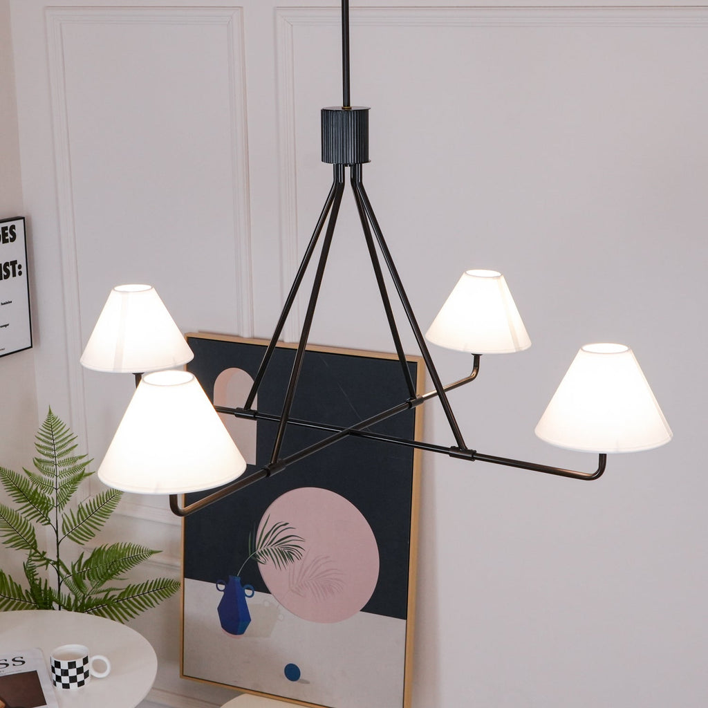 Nardenaria Fabric Chandelier-Moonnatur