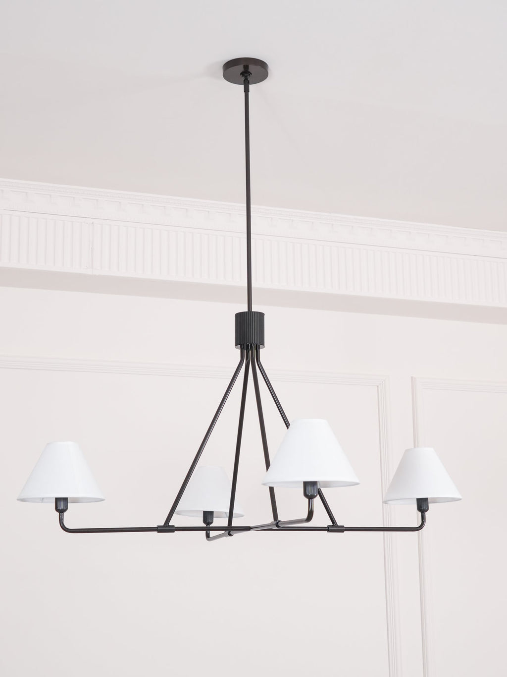 Idenune Fabric Chandelier-Moonnatur