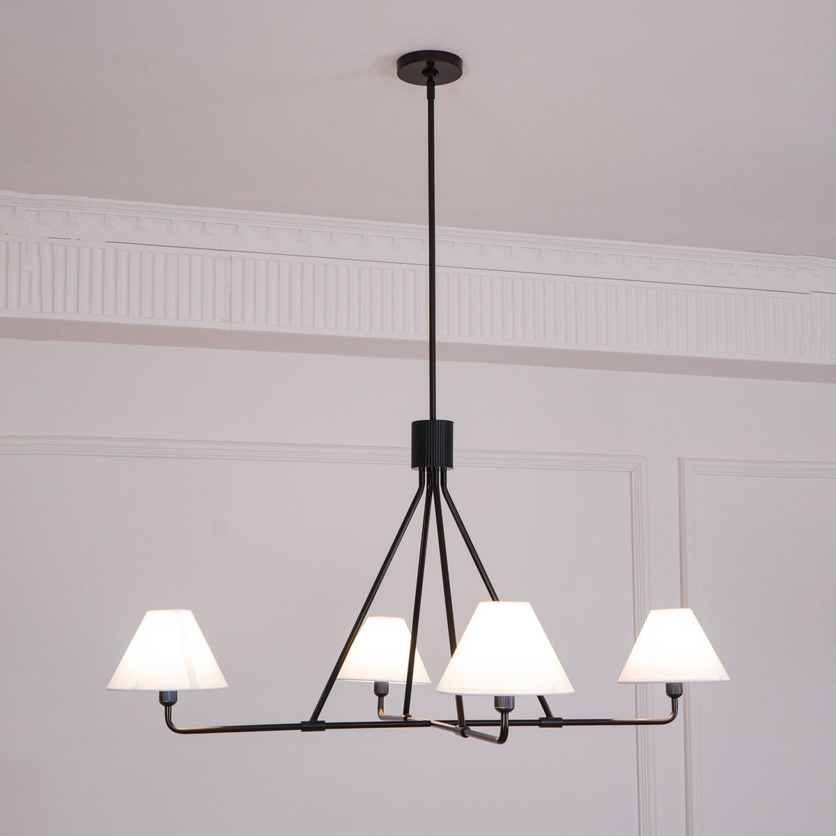 Nardenaria Fabric Chandelier-Moonnatur
