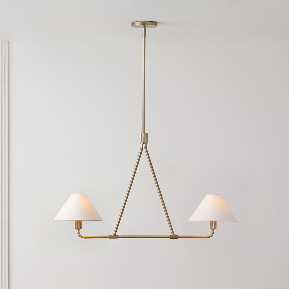 Idenune Fabric Chandelier-Moonnatur