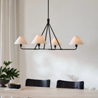Idenune Fabric Chandelier-Moonnatur
