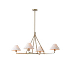 Idenune Fabric Chandelier-Moonnatur