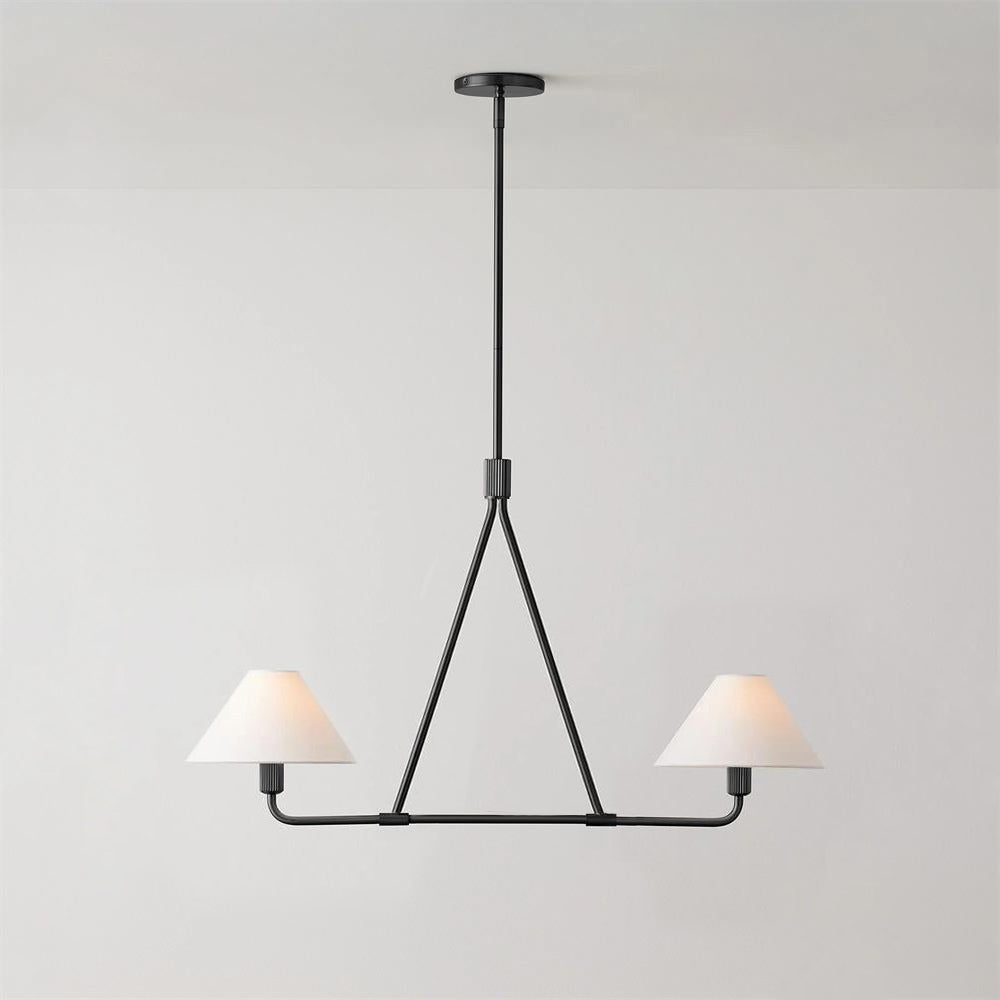 Idenune Fabric Chandelier-Moonnatur