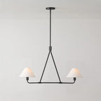 Idenune Fabric Chandelier-Moonnatur