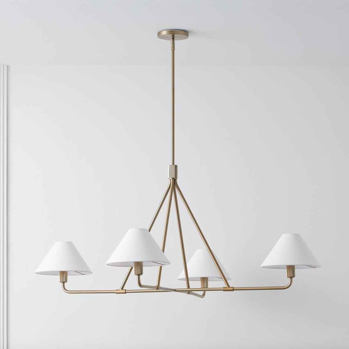 Idenune Fabric Chandelier-Moonnatur