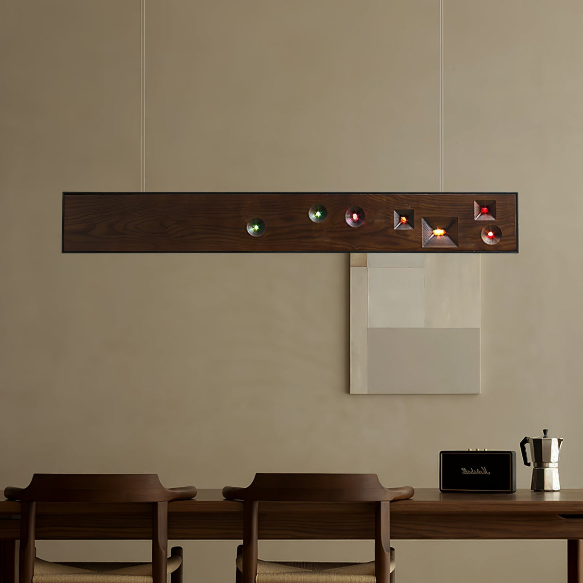 Dorrenaria Wood Pendant Light-Moonnatur