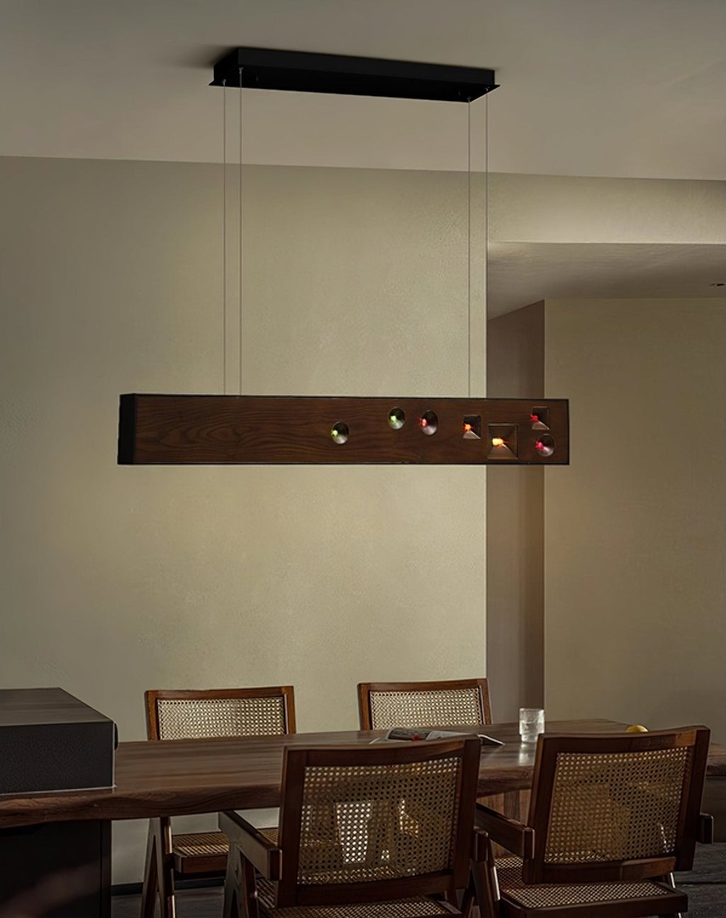 Dorrenaria Wood Pendant Light-Moonnatur