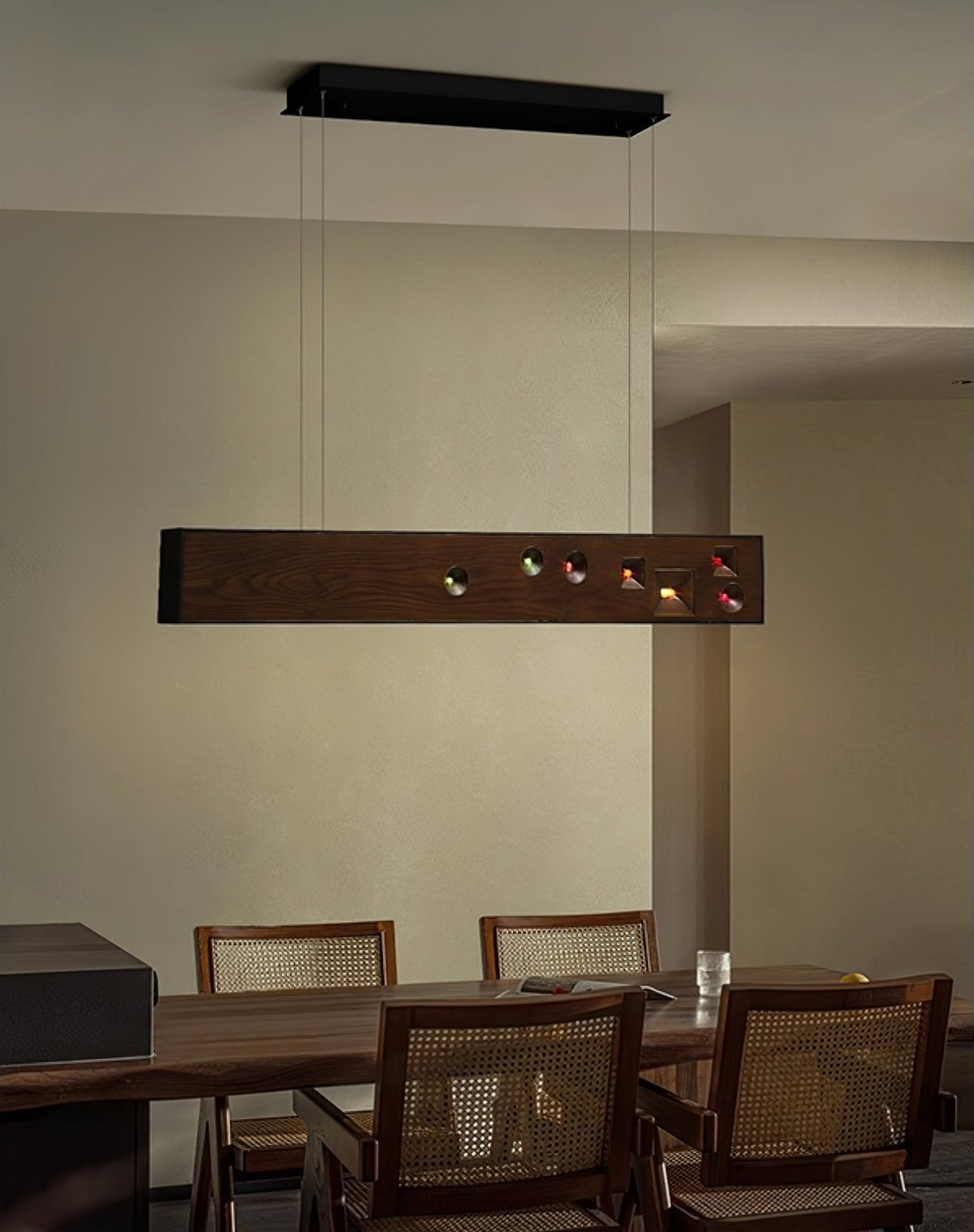 Dorrenaria Wood Pendant Light-Moonnatur