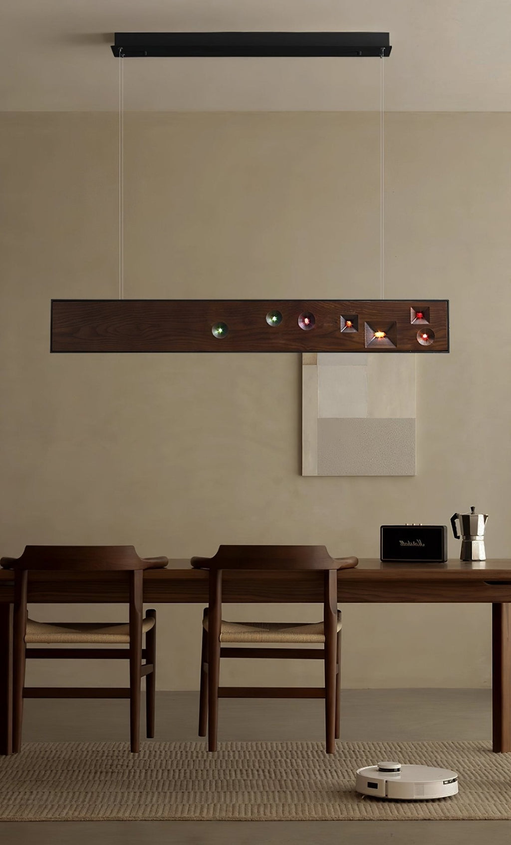 Dorrenaria Wood Pendant Light-Moonnatur