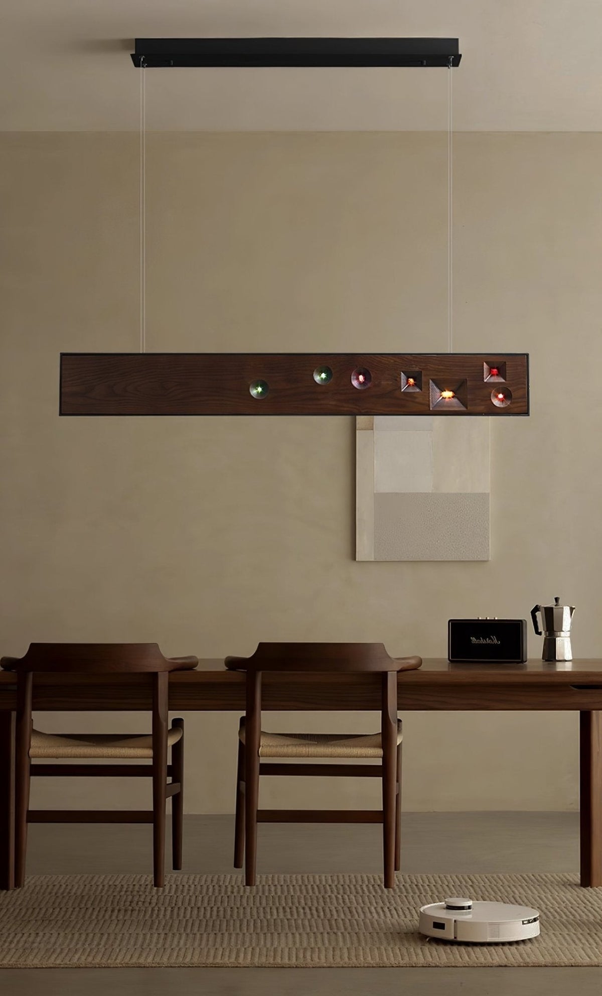 Dorrenaria Wood Pendant Light-Moonnatur
