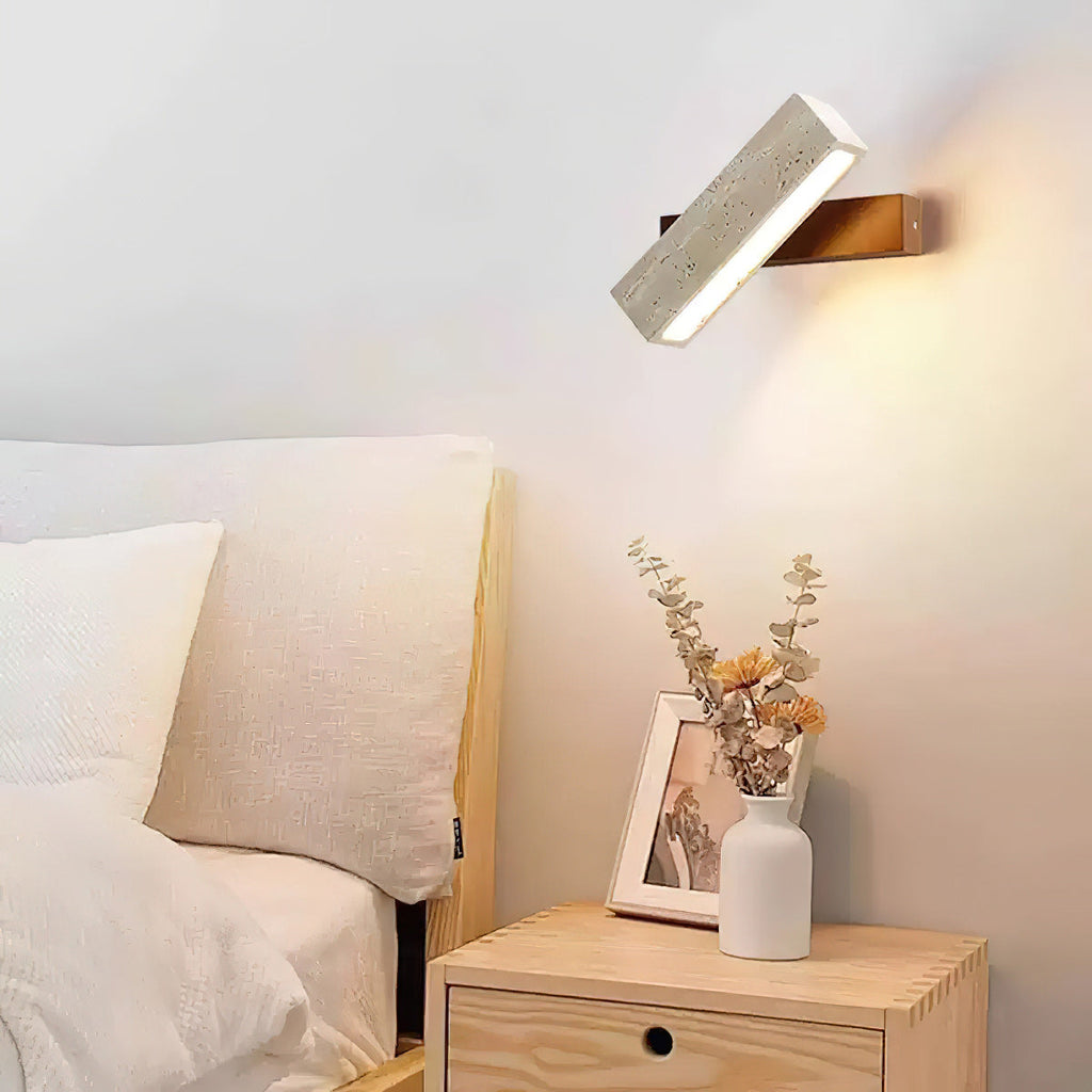 Redrenlynne Travertine Wall Light-Moonnatur