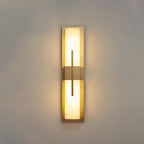 Zelvenfern Alabaster Wall Light-Moonnatur