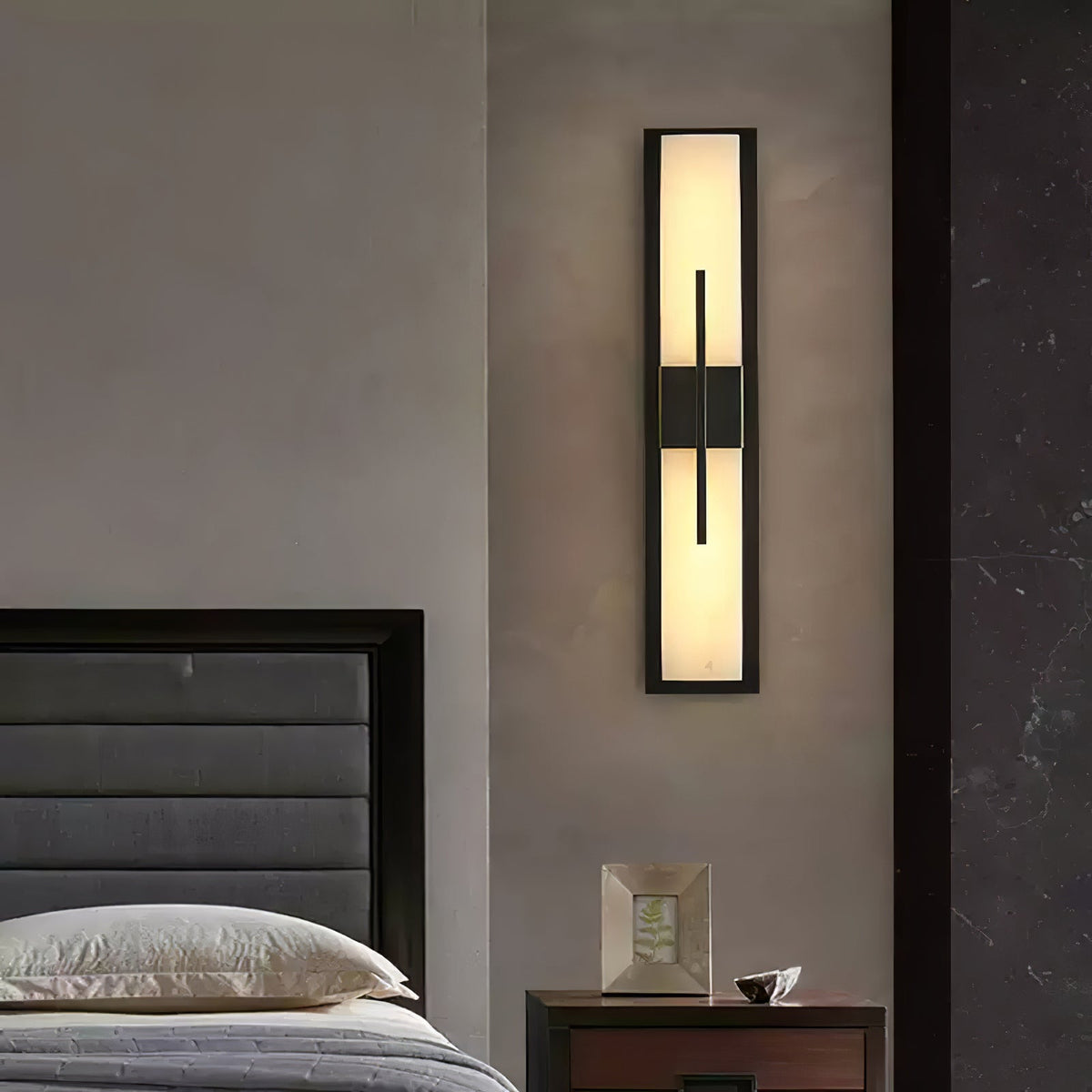 Zelvenfern Alabaster Wall Light-Moonnatur