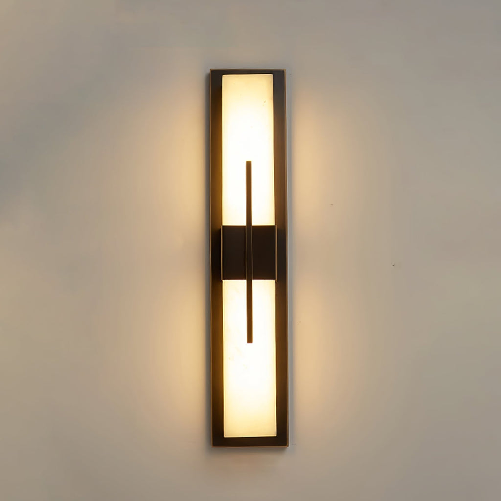 Zelvenfern Alabaster Wall Light-Moonnatur