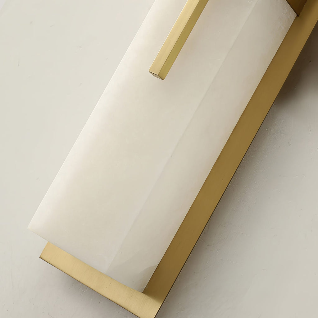 Zelvenfern Alabaster Wall Light-Moonnatur