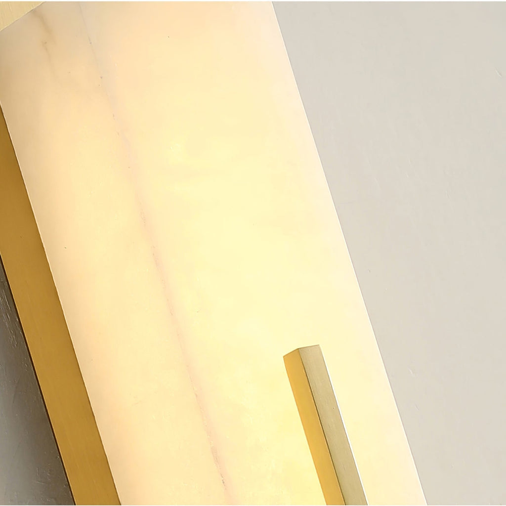 Zelvenfern Alabaster Wall Light-Moonnatur