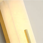 Zelvenfern Alabaster Wall Light-Moonnatur