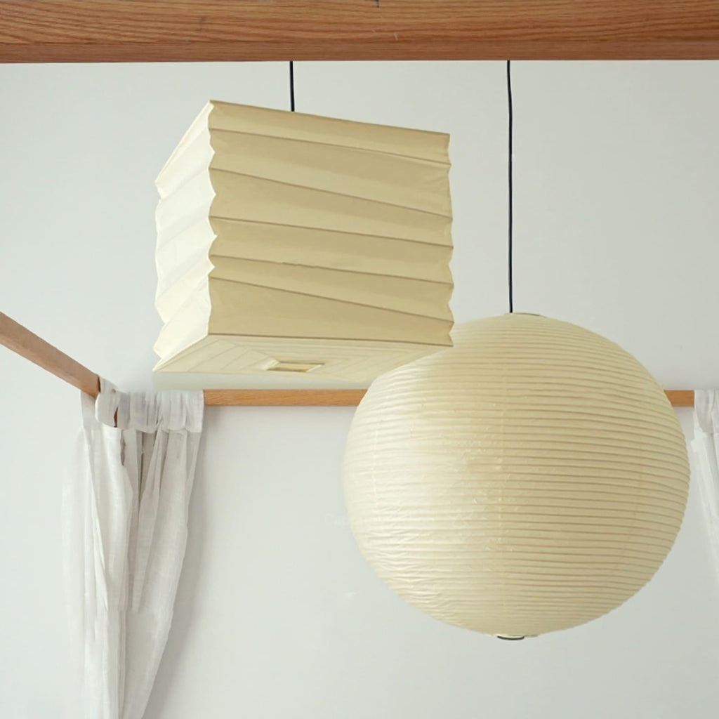Rhodenara Mulberry Paper Pendant Light-Moonnatur