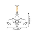 Gildenwick Glass Chandelier-Moonnatur