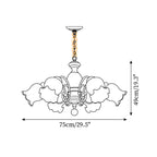 Gildenwick Glass Chandelier-Moonnatur