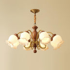 Gildenwick Glass Chandelier-Moonnatur