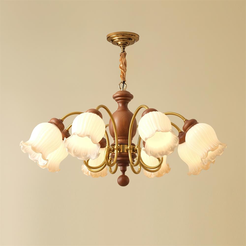 Gildenwick Glass Chandelier-Moonnatur