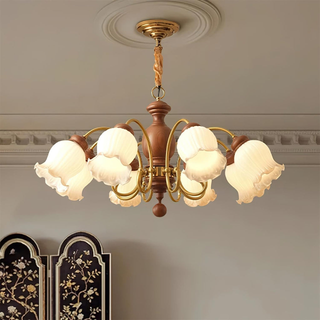 Gildenwick Glass Chandelier-Moonnatur
