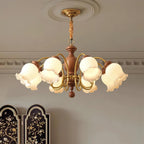 Gildenwick Glass Chandelier-Moonnatur
