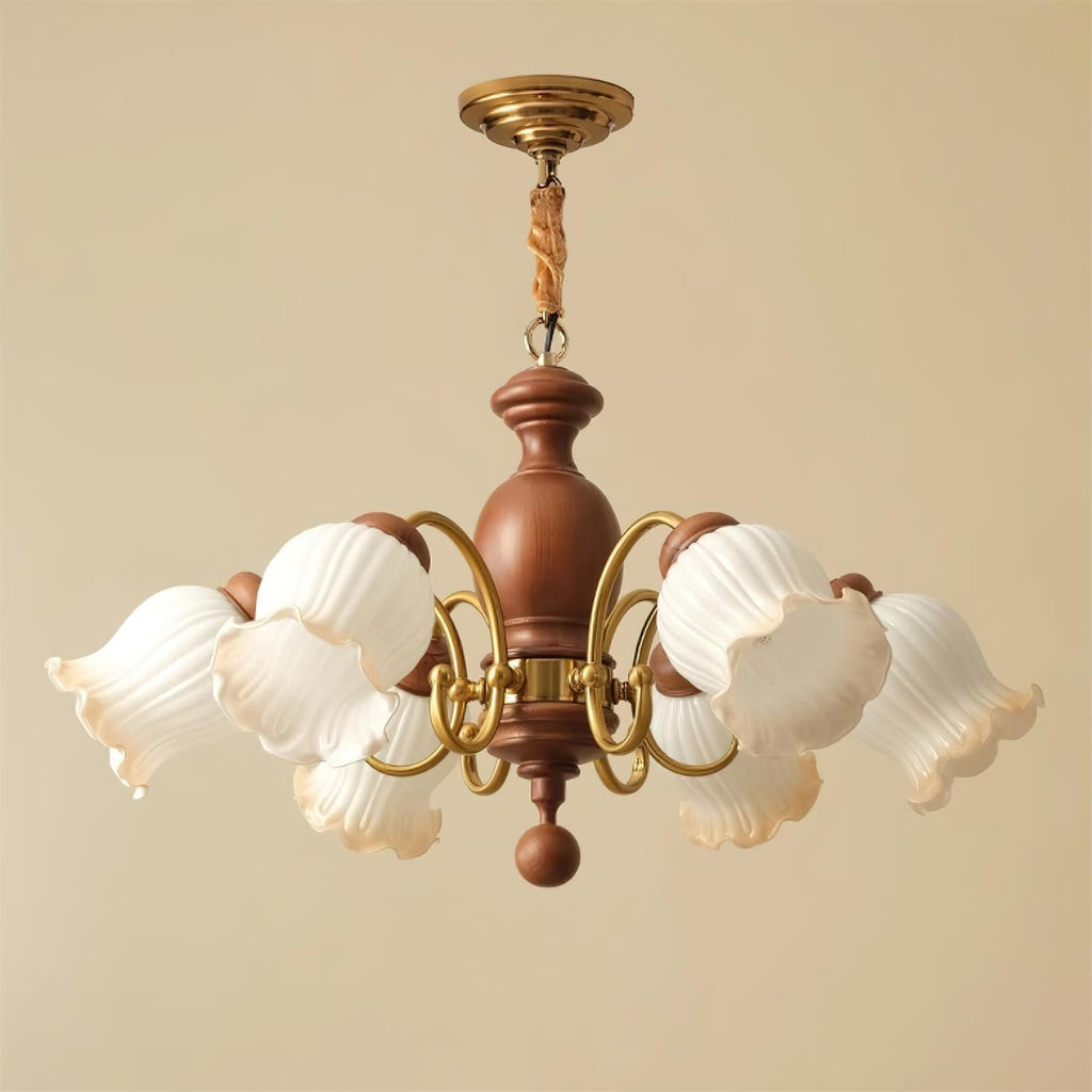 Gildenwick Glass Chandelier-Moonnatur