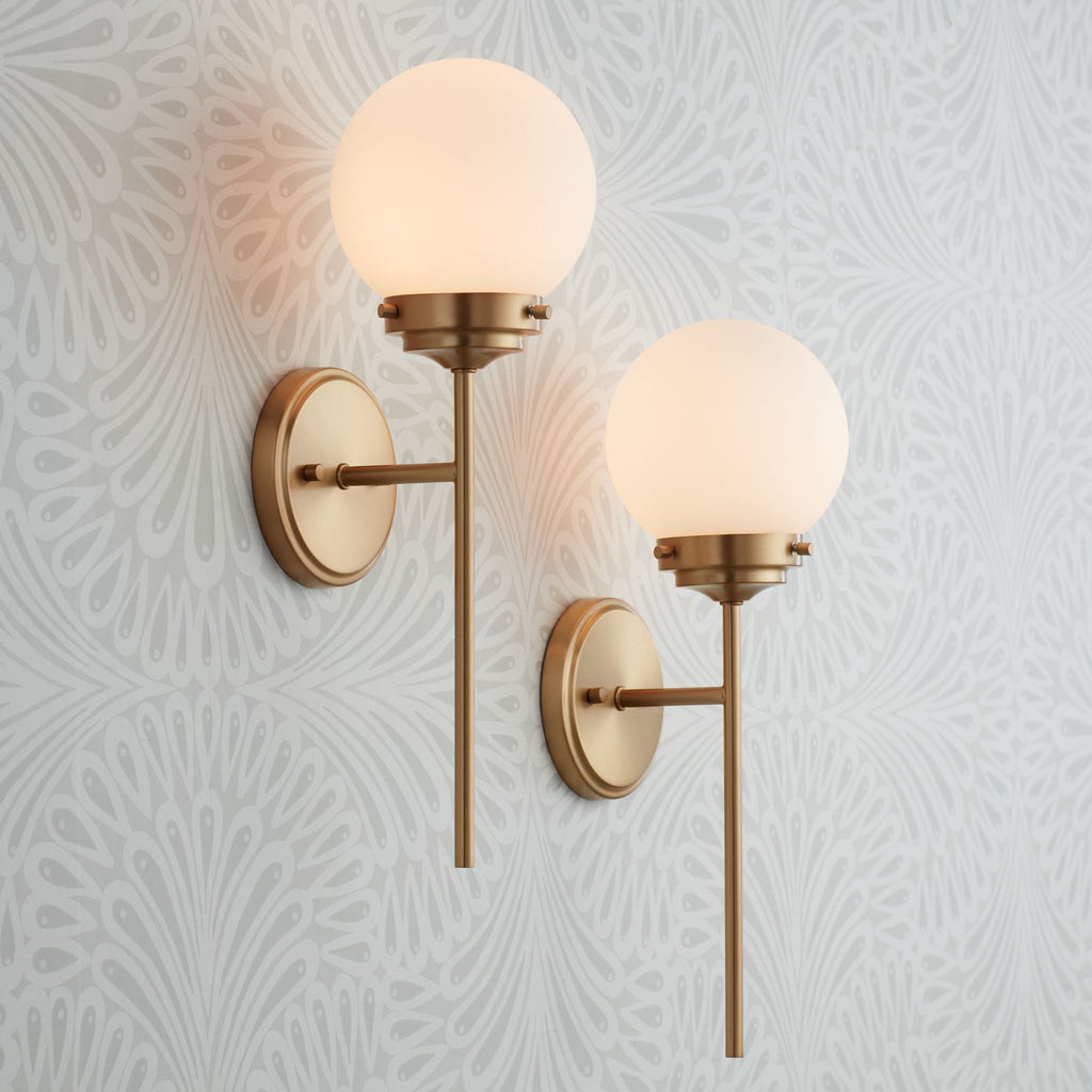 Ravenslyn Glass Wall Light-Moonnatur