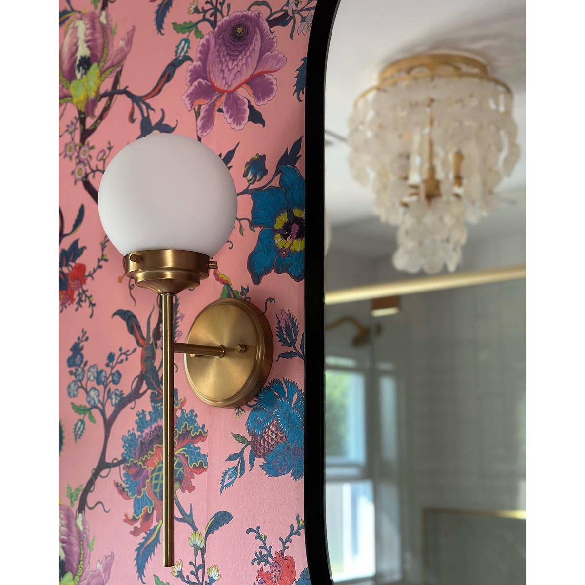 Ravenslyn Glass Wall Light-Moonnatur