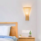 Harvenelle Rattan Wall Light-Moonnatur