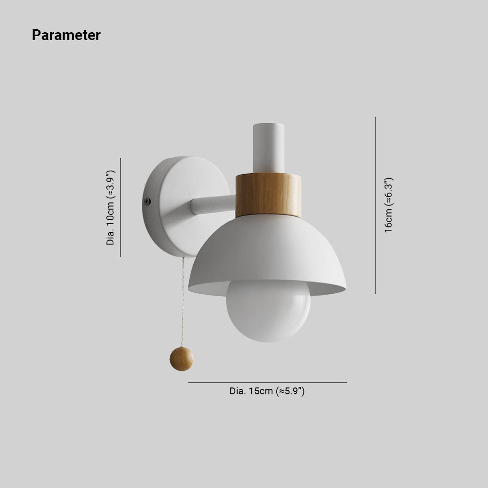 Cindellynne Glass Wall Light-Moonnatur