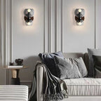 Ambelash Glass Wall Light-Moonnatur