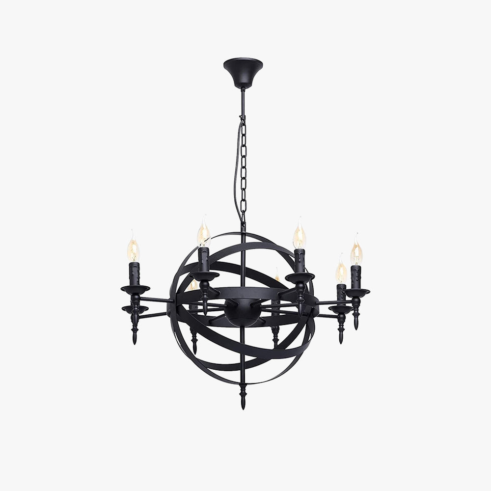 Altonrose Glass Chandelier-Moonnatur