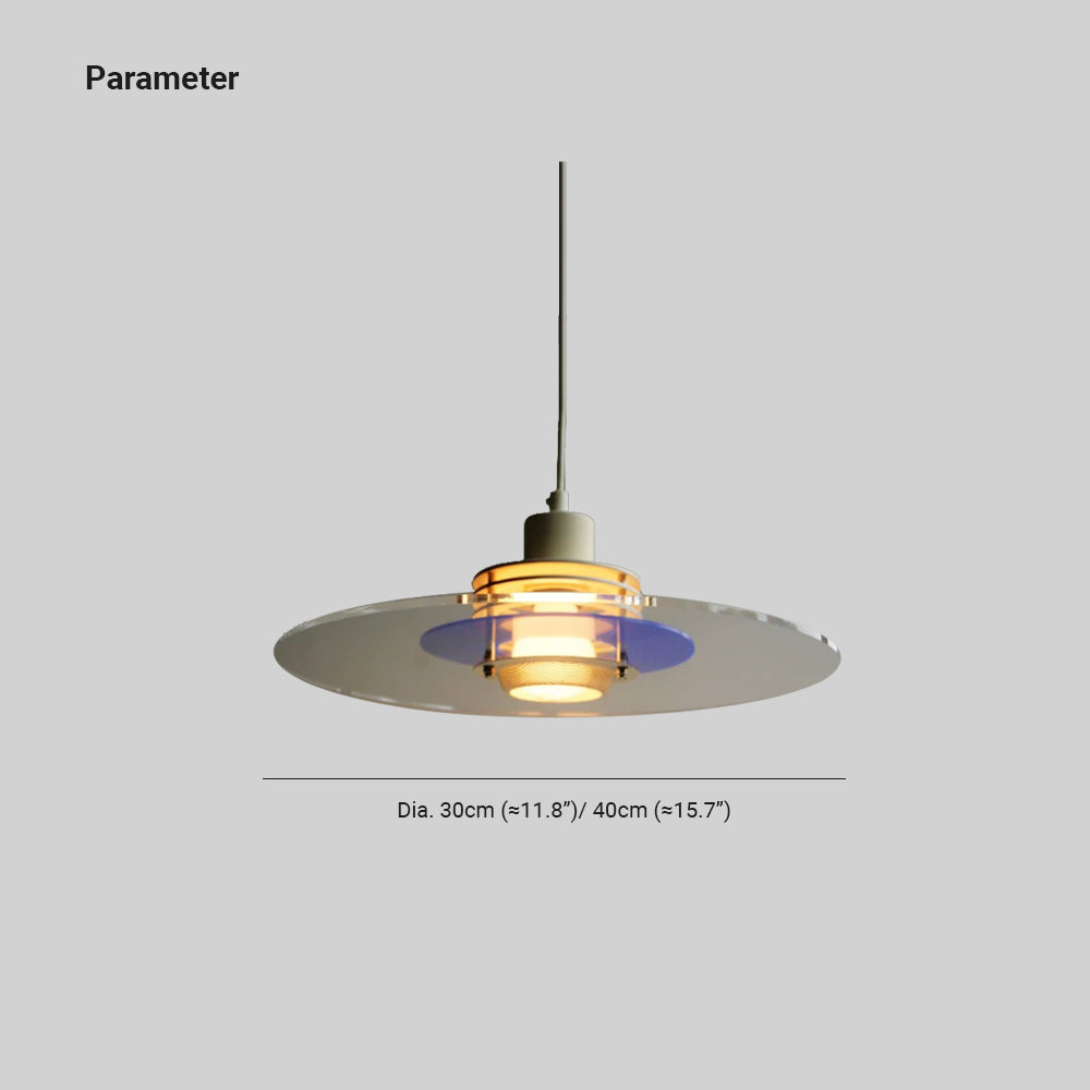 Aberlark Glass Pendant Light-Moonnatur