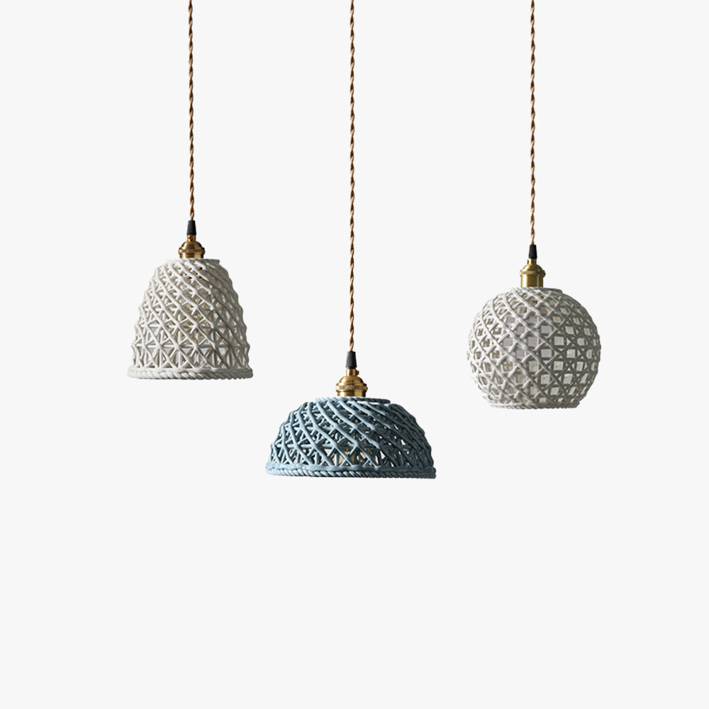 Yarrelelia Ceramic Pendant Light-Moonnatur
