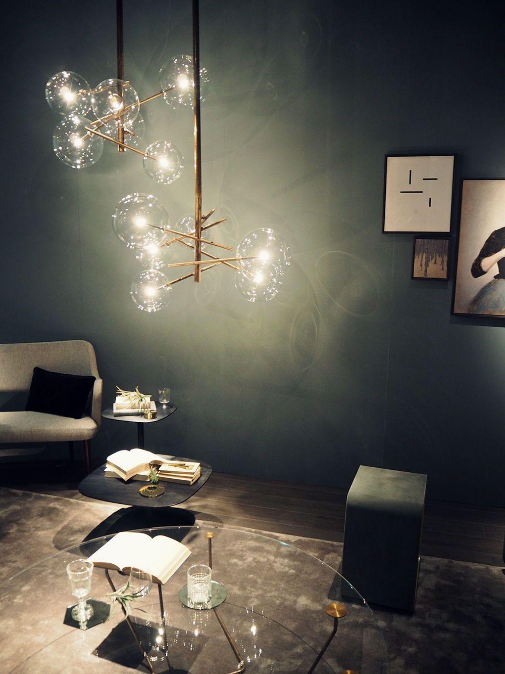 Delsoria Glass Chandelier-Moonnatur