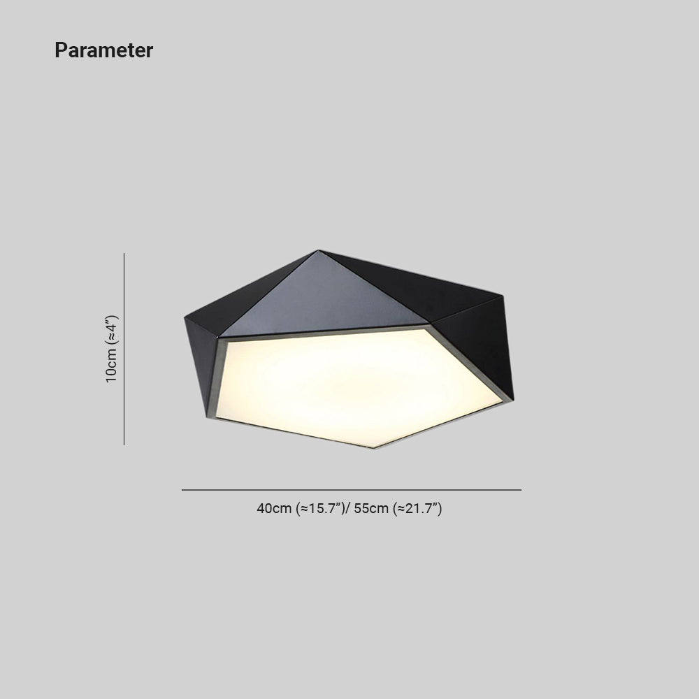 Cardellyn Metal Ceiling Light-Moonnatur