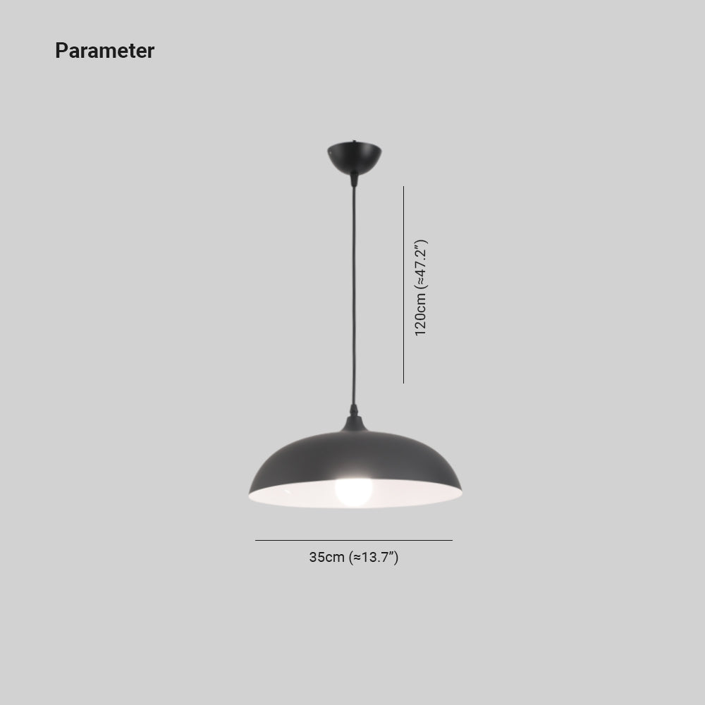 Fenrenheath Metal Pendant Light-Moonnatur