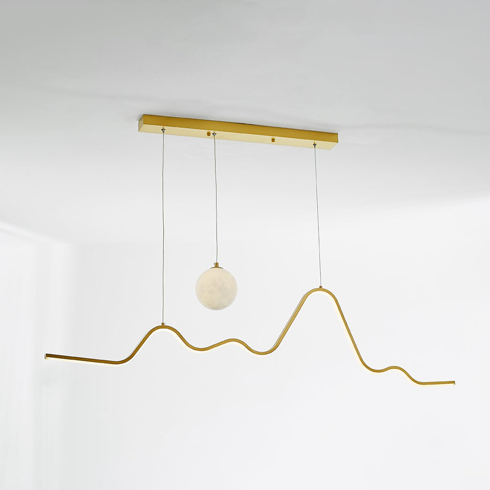 Ulvenley Metal Pendant Light-Moonnatur